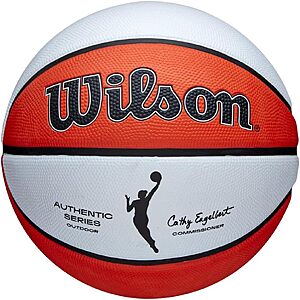 Prime Members: 28.5" Wilson WNBA Authentic Series Outdoor Basketball (Size 6) $8.80 + Free S&H