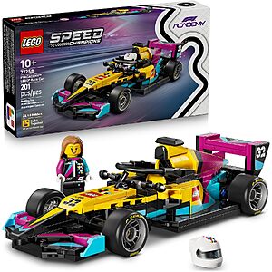 201-Pc. LEGO Speed Champions F1 ACADEMY LEGO Race Car Building Toy $18.10 