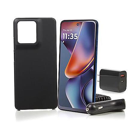 New Users: Tracfone Moto G 2025 64GB Phone w/ 1-Yr 1500 Talk/Text/Data & Accessories $45 + Free Shipping