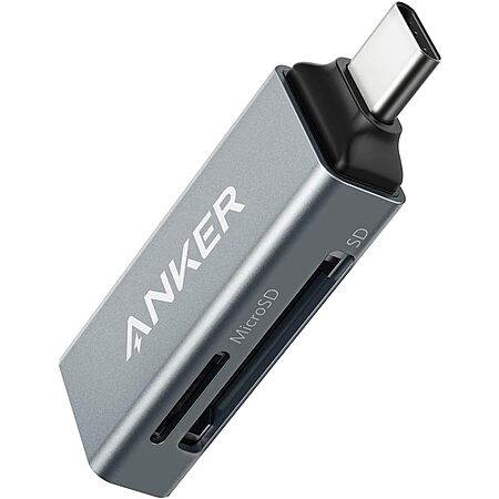 [Lightning Deal] $8.99* | Anker 2-in-1 USB C Memory Card Reader at Amazon