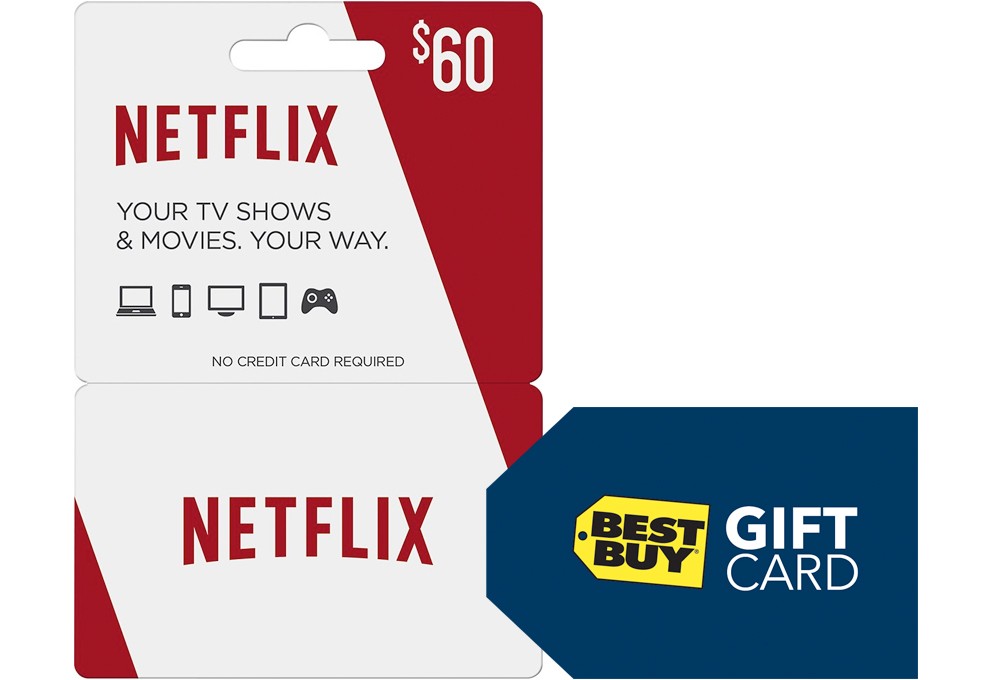 $60 Netflix Gift Card + $5 Best Buy Gift Card - Page 3 - Slickdeals.net