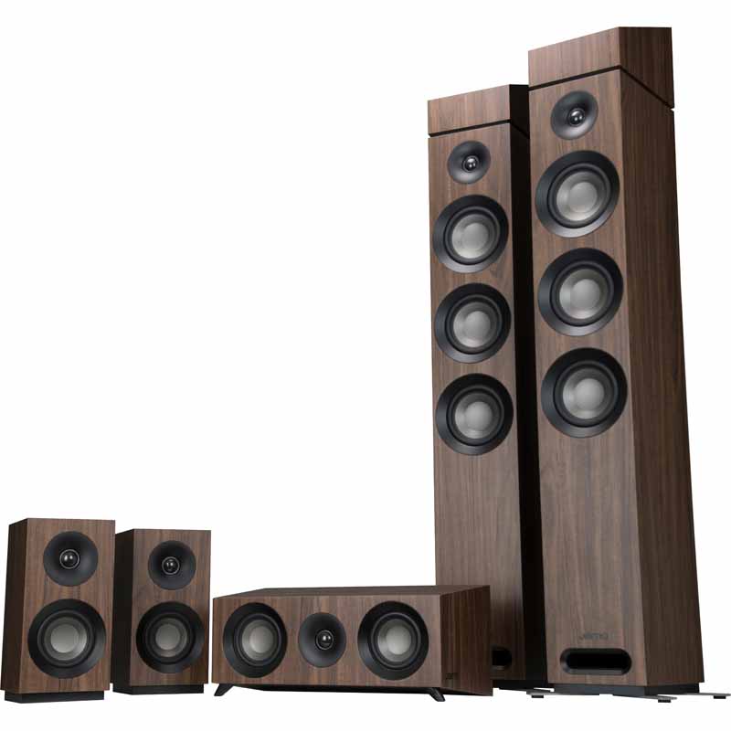 Jamo Studio Series S 809 5 0 Home Cinema System Walnut