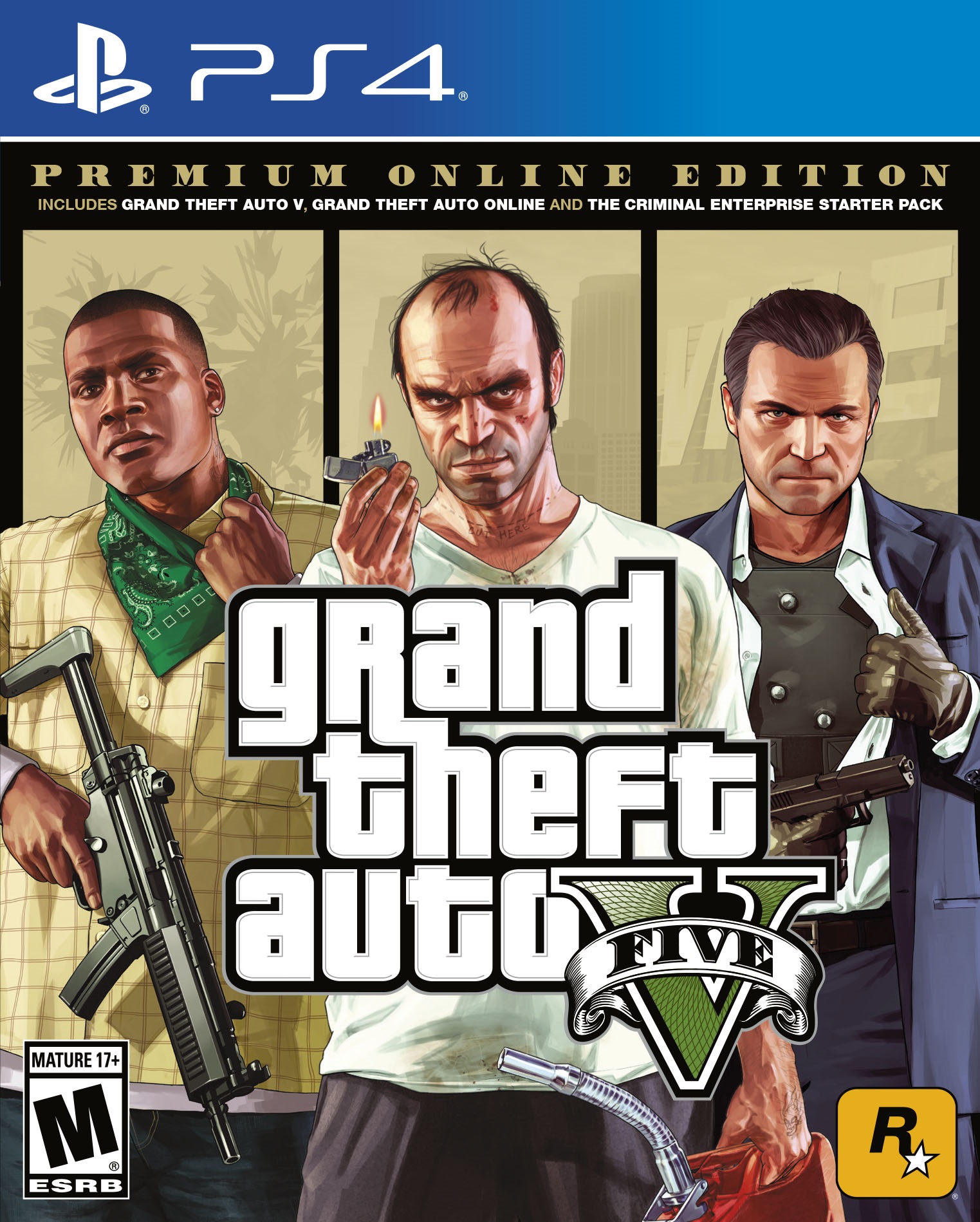 Grand Theft Auto V Premium Online Edition Ps4 Or Xbox One