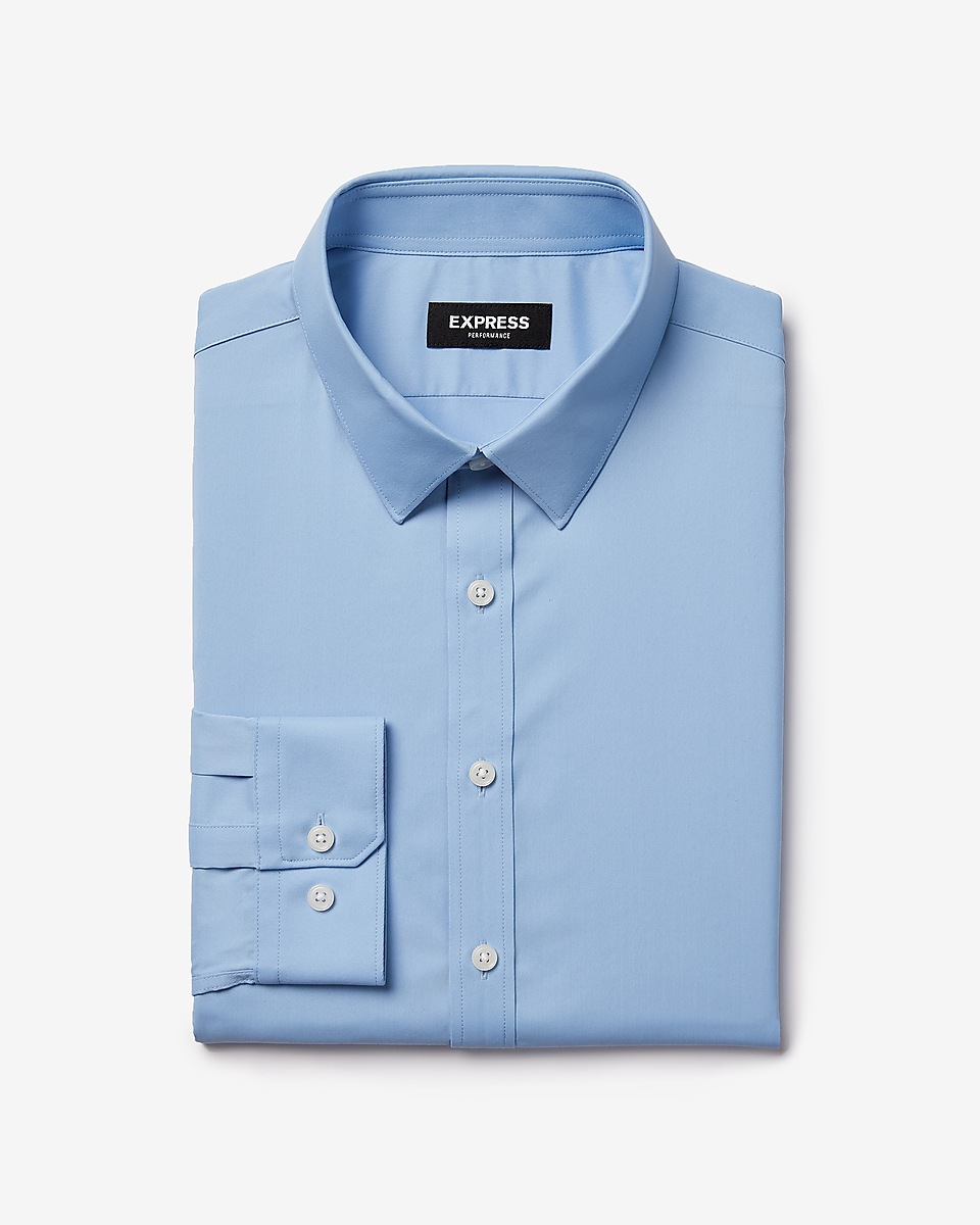 Express Final Sale Mens Extra Slim Wrinkle Resistant Performance