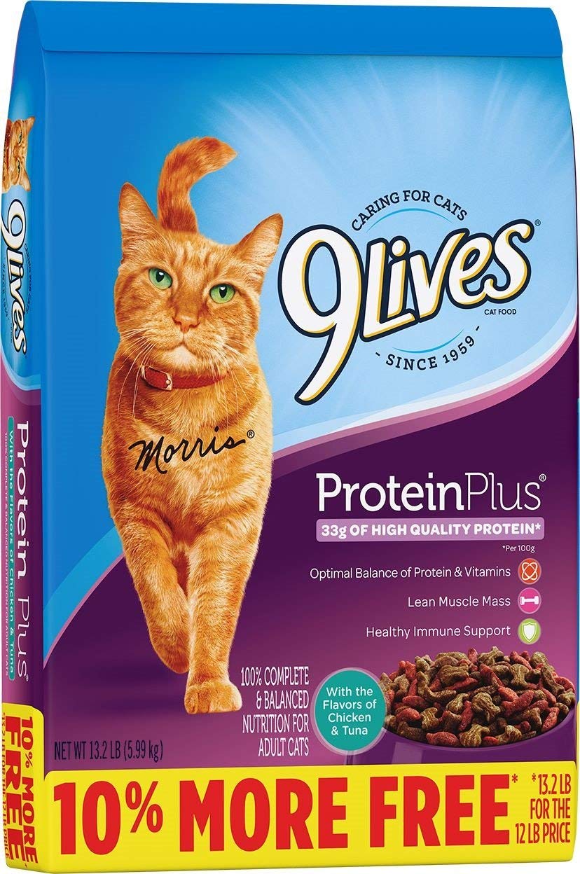 13 2 Lbs 9lives Protein Plus Dry Cat Food Slickdeals Net