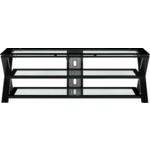 Whalen Furniture 75&quot; TV Console For Most Flat Panel TVs Up to 75&quot; Black BBAVC66-GB - $153