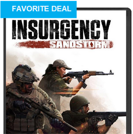 Insurgency: Sandstorm (lowest ever!) 30@Steam - 52% off @ Fanatical(Steam Key) $14.39