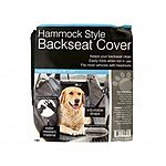 Kole Imports: Pet Hammock-Style Backseat Cover (2 pieces) - $19 Plus Free Shipping