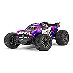 ARRMA RC Truck 1/10 VORTEKS 4X4 3S BLX Stadium Truck RTR (Batteries and Charger Not Included), Purple, ARA4305V3T2 $295.99