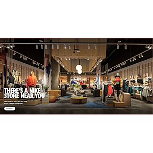 Nike factory hotsell outlet 30 off