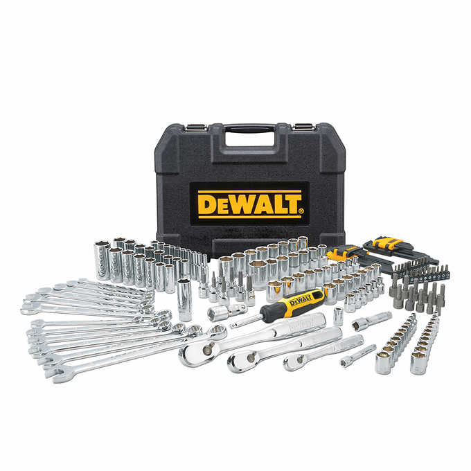 DeWalt 173-piece Polished Chrome Tool Set 30% off at Costco $69.99