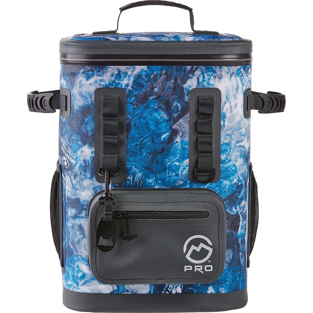 Magellan Outdoors Pro Explorer Leakproof 24-Can Fish Camo Backpack Cooler - $44