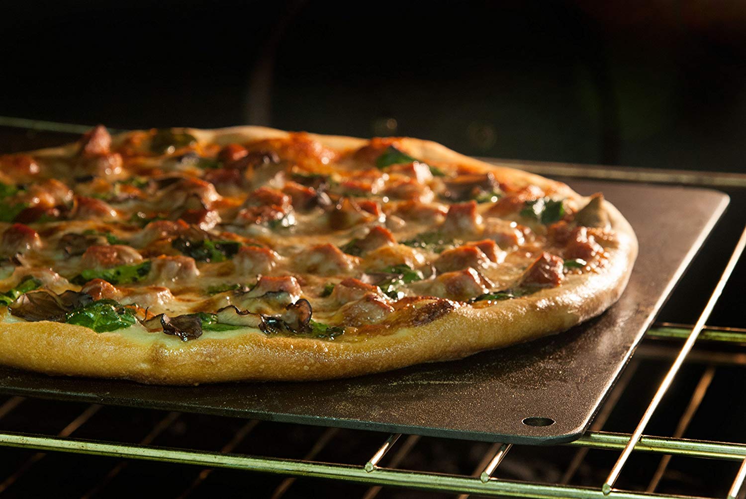 Pizzacraft Square Steel Baking Plate for Oven Or BBQ Grill - 14” x 14” - $18.13 at Amazon