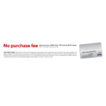 At staples - No Purchase Fee when you buy a $200 Visa Gift Card In Store Only (a $6.95 value) - From 1/08-1/14 - Limit 8