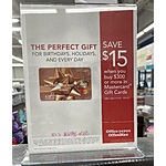 At Office Depot - Instant $15 Discount on Mastercard Gift Cards at Office Depot &amp; OfficeMax w/ $300 purchase 1/15 - 1/21