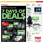 Staples Black Friday Ad from 11/22-11/28