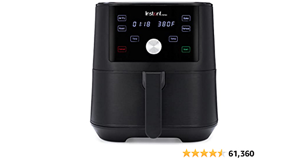 Instant Pot Vortex 6QT Large Air Fryer Oven Combo, Customizable Smart Cooking Programs, Digital Touchscreen, Nonstick and Dishwasher-Safe Basket, Includes Free App with o - $84