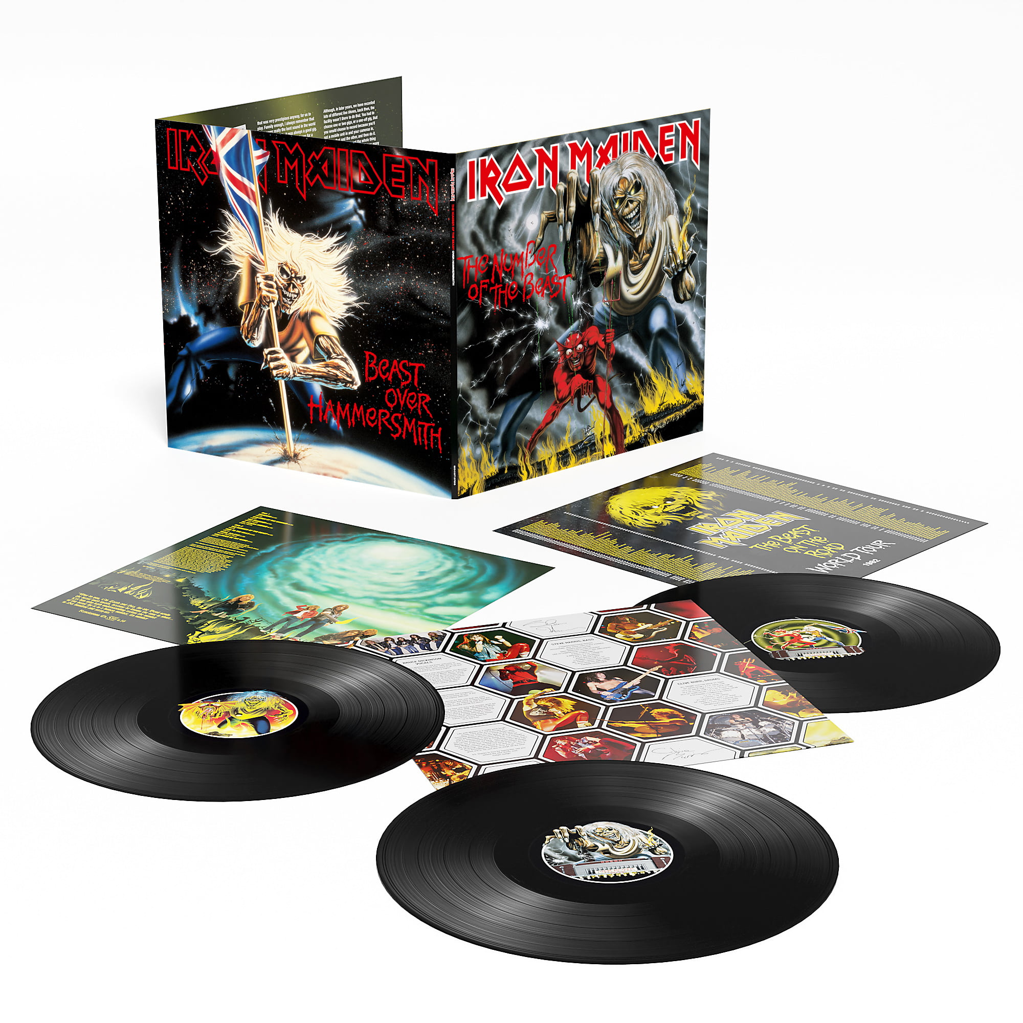 Iron Maiden - The Number Of The Beast / Beast Over Hammersmith (40th Anniversary) - 3LP Vinyl $33.19 (save 45%) Pre-Order Free S&H