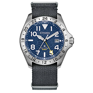 39.5mm Citizen Promaster Land GMT Eco-Drive Men's Watch (3 Options) from $279 + Free S/H