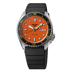 Seiko 5 Sports SKX Men's 42.5mm Automatic Watch (Orange or Yellow Dial) $247 + Free S&H