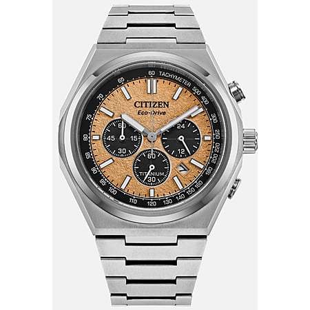 REFURBISHED Citizen Men's Eco-Drive Super Titanium Chronograph Silver Watch 42MM CA4610-85Z $255