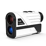 Wosports Golf Rangefinder, 800 Yards Laser Distance Finder with Slope, Flag-Lock with Vibration Distance/Speed/Angle Measurement, Upgraded Battery Cover $74.99