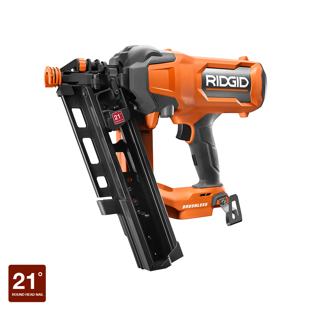 RIDGID 18V Brushless 21 Degree 3 1 2