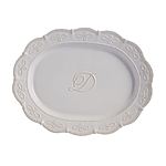 Personalized Mud Pie Initial Oval Platter - $12.99 Free Shipping over $75