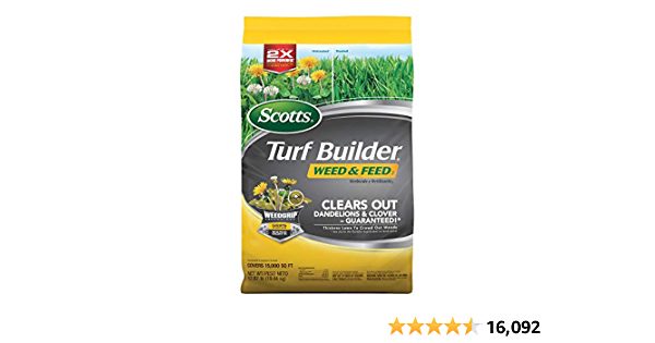 Scotts Turf Builder Weed and Feed 15,000 sq. ft. - $19.35