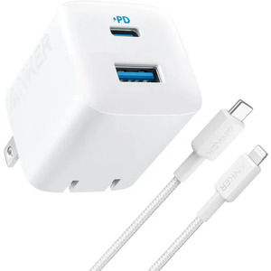 Anker 2-Port up to 32W USB-C + USB-A Wall Charger w/ 6' Lightning Cable  + Free Shipping