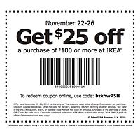 Ikea Printable Coupon For In Store Purchases Page 2
