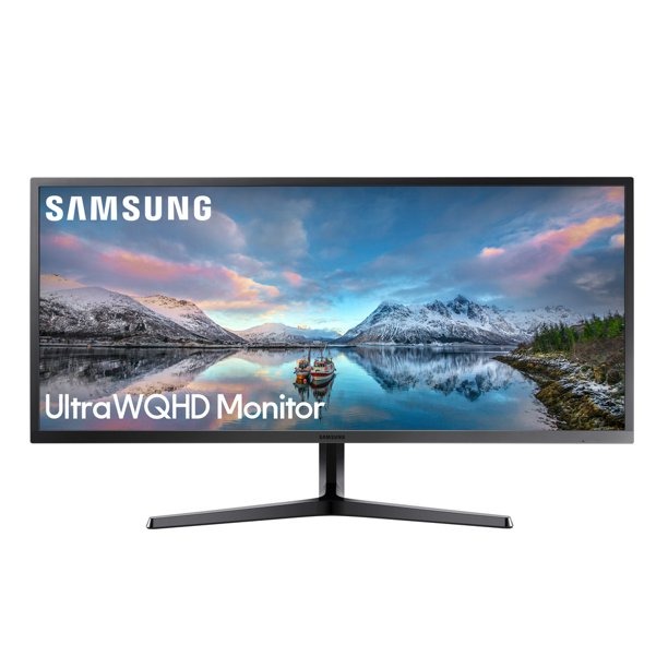 Samsung 34” LS34J552WQNXZA 3440x1440 75Hz UltraWide VA Monitor on sale for $249 - $249