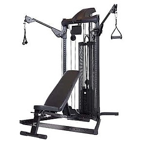 Centr 1 Home Gym Functional Trainer With Folding Workout Bench and 12-month Centr Membership - $499.00