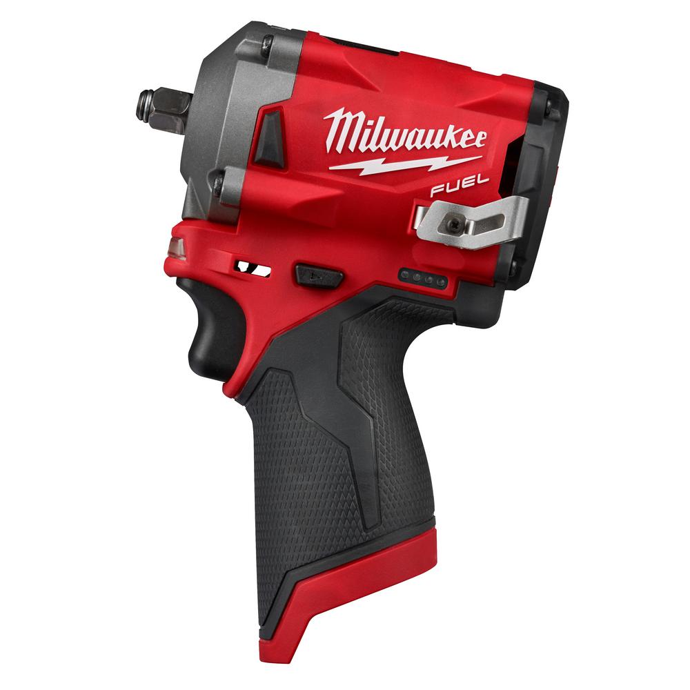 Milwaukee M12 2554-20 M12 FUEL 12V 3/8-Inch Stubby Impact Wrench - Bare Tool - $116.35