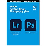1-Year Adobe Creative Cloud Photography Plan w/ 20GB Cloud Storage (Physical) $84 + Free Store Pickup