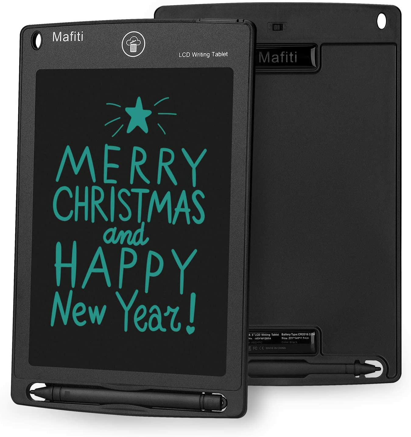 Amazon.com: Mafiti LCD Writing Tablet 8.5 Inch Electronic Writing Drawing Pad Portable Doodle Board Gifts for Kids Office Memo Home Whiteboard $5.84