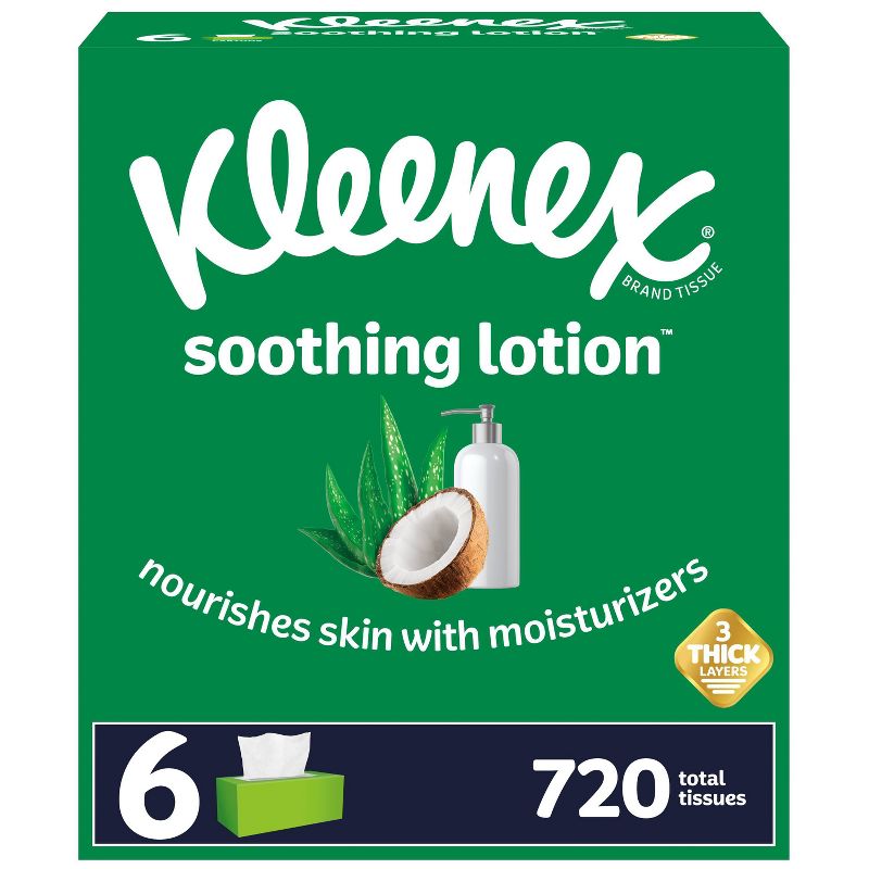 Target - Kleenex Soothing Lotion Facial Tissue $28.47