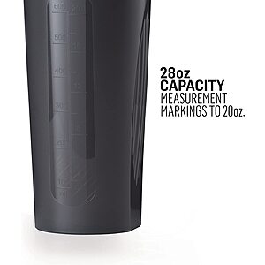 Contigo Shake & Go Fit Shaker Bottles, 2 Pack (Black/Dusted Navy) 