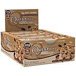 12-Count Quest Nutrition Protein Bars + other brands 25% off + Free Shipping w/ $49+ via Vitacost $18.75