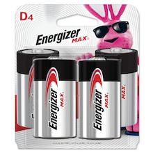 Energizer 4 pack C or D Batteries $5 @ Michaels - in store only- Clearance YMMV