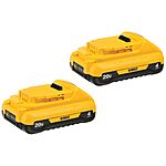 Buy a DEWALT 20-V 2-Pack Battery (4 Ah) | DCB240-2 and choose a free power tool $199