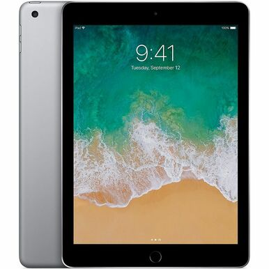 Refub Apple iPad 5th Generation Wi-Fi 128GB - Space Gray - Daily Steals $205.99