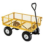 Home Depot offers the Farm &amp; Ranch 900-lb. Capacity Utility Cart for $79 with free shipping.
