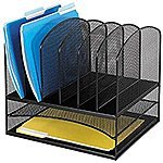 Safco Products 3255BL Onyx Mesh Desktop Organizer $20.83