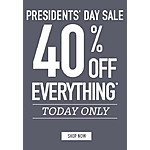 AllPosters.com 40% Off Sitewide (No Minimum) President's Day Sale