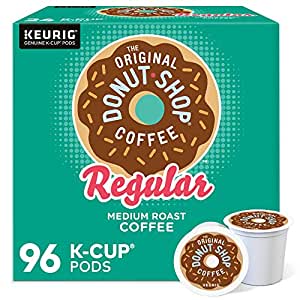 The Original Donut Shop Regular, Single-Serve Keurig K-Cup Pods, Medium Roast Coffee Pods, 24 Count (Pack of 4) 96 Count $30.33. YMMV if 20% coupon available