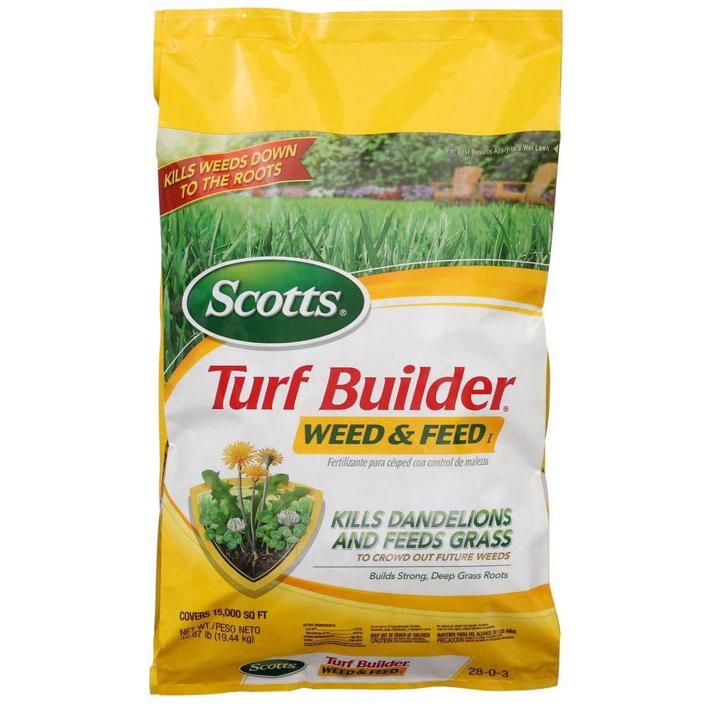 Scott Turf Builder Weed & Feed  43lb -YMMV - $1