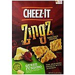 Cheez-It Zingz Wafer Queso, Fundido, 12.4 Ounce - $2.45 or less with S&amp;S - Amazon