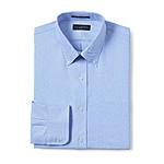 Lands' End Men's Hyde Park 100% Supima Cotton Oxford Cloth Button Down Shirt $15 &amp; More + Free Shipping