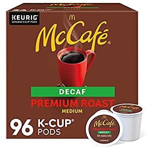 McCafé Premium Roast Decaf, K-Cup Pods, Medium Roast Coffee 96 Count for $26.79 Amazon S&S